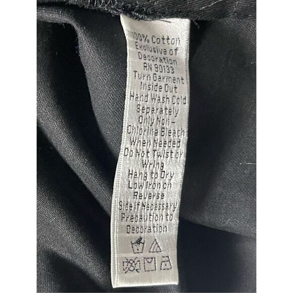 Quacker Factory Novelty Embroidered Embellished Button Front Shacket Women’s siz - Picture 3 of 7